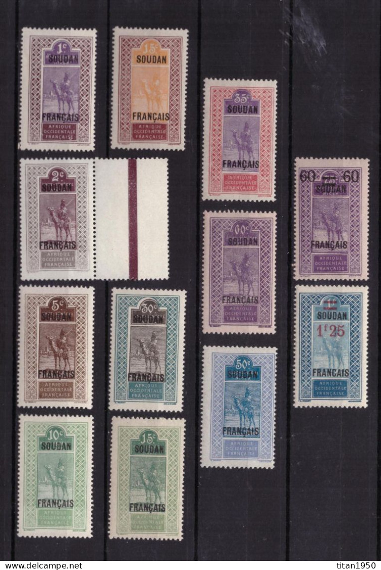 SOUDAN - Targui - Lot De 12 Timbres Neufs ** -  Cote 16,25 € - Unused Stamps