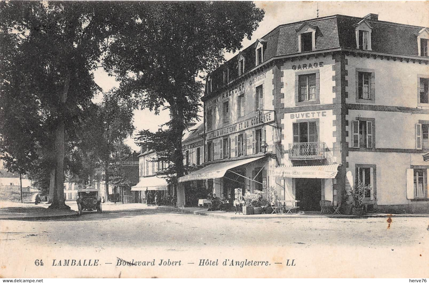 LAMBALLE - Boulevard Jobert - Hôtel D'Angleterre - Lamballe