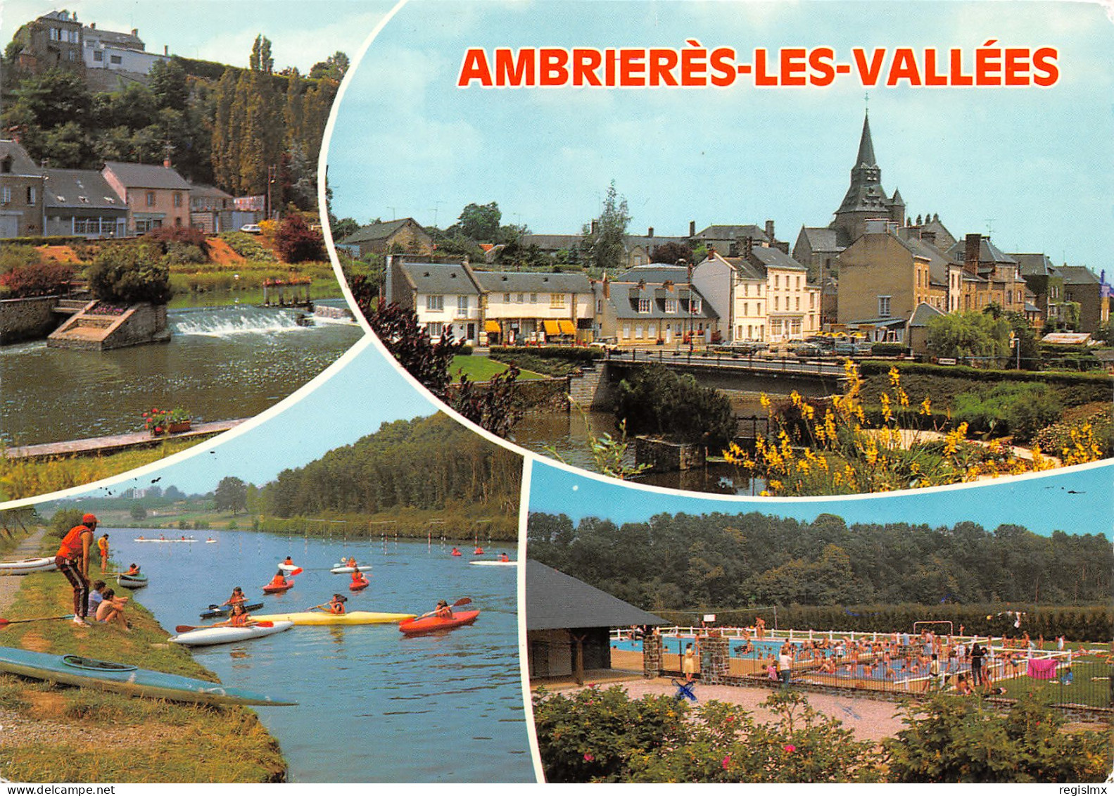 53-AMBRIERES LES VALLEES-N°TB3549-A/0185 - Ambrieres Les Vallees