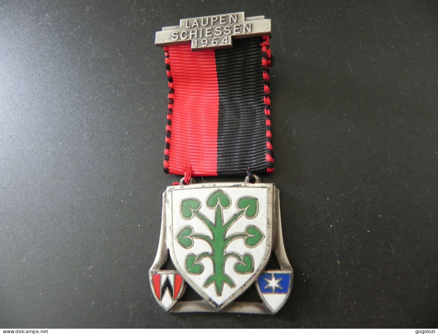 Shooting Medal - Medaille Schweiz Suisse Switzerland - Laupen Schiessen 1964 - Autres & Non Classés