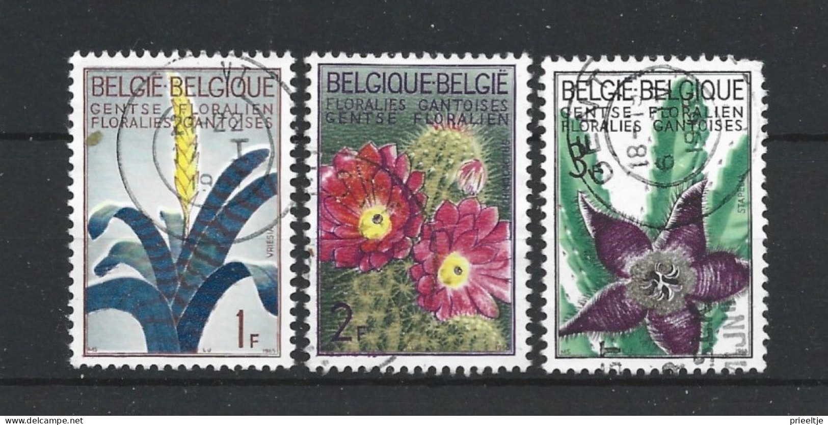 Belgie 1965 Flowers OCB 1315/1317 (0) - Gebraucht