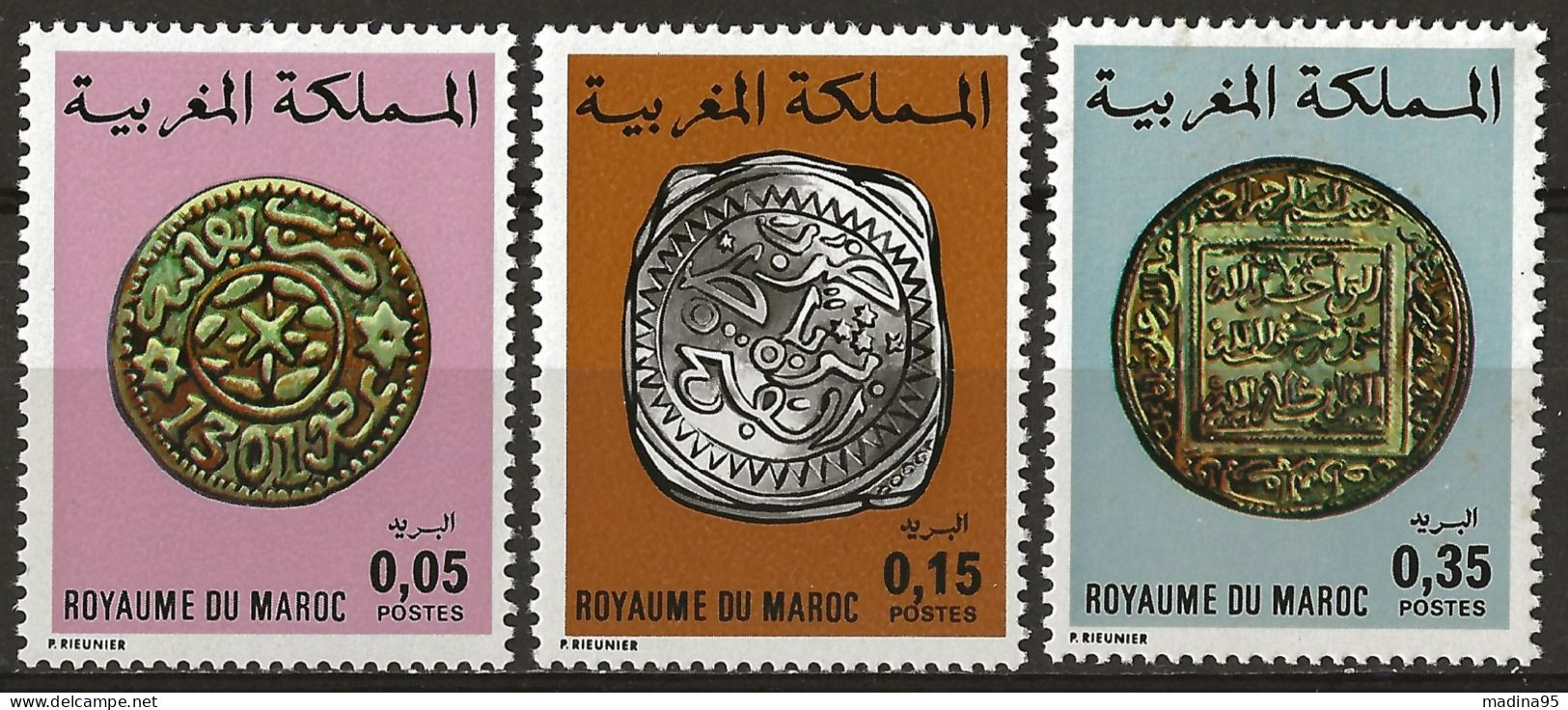 MAROC: *, N° YT  756 à 758, Série, Ch., Le N° 758 **, TB - Marokko (1956-...)