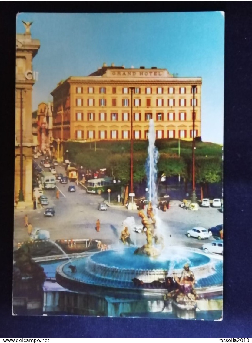 CARTOLINA ITALIA ROMA ALBERGO GRAND HOTEL Italy Postcard ITALIEN Ansichtskarten - Hotel's & Restaurants