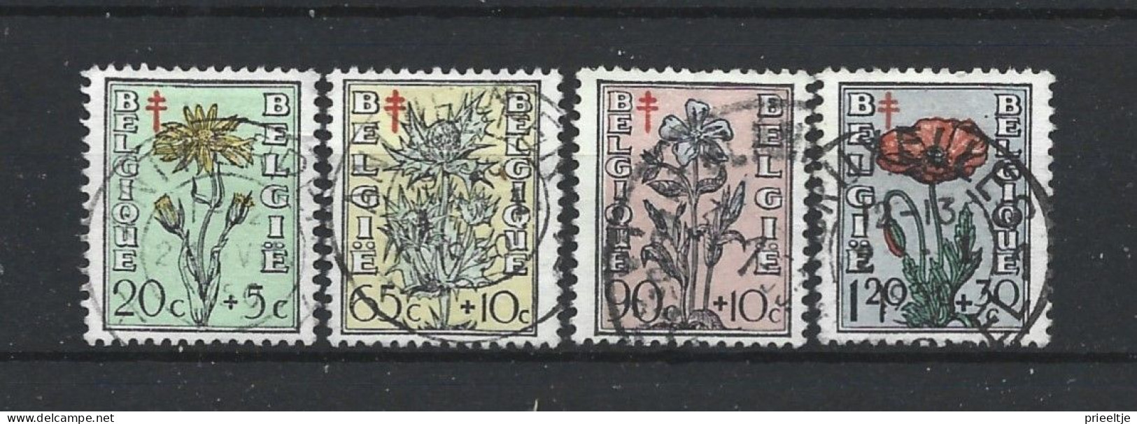 Belgie 1949 Flowers OCB 814/817 (0) - Used Stamps