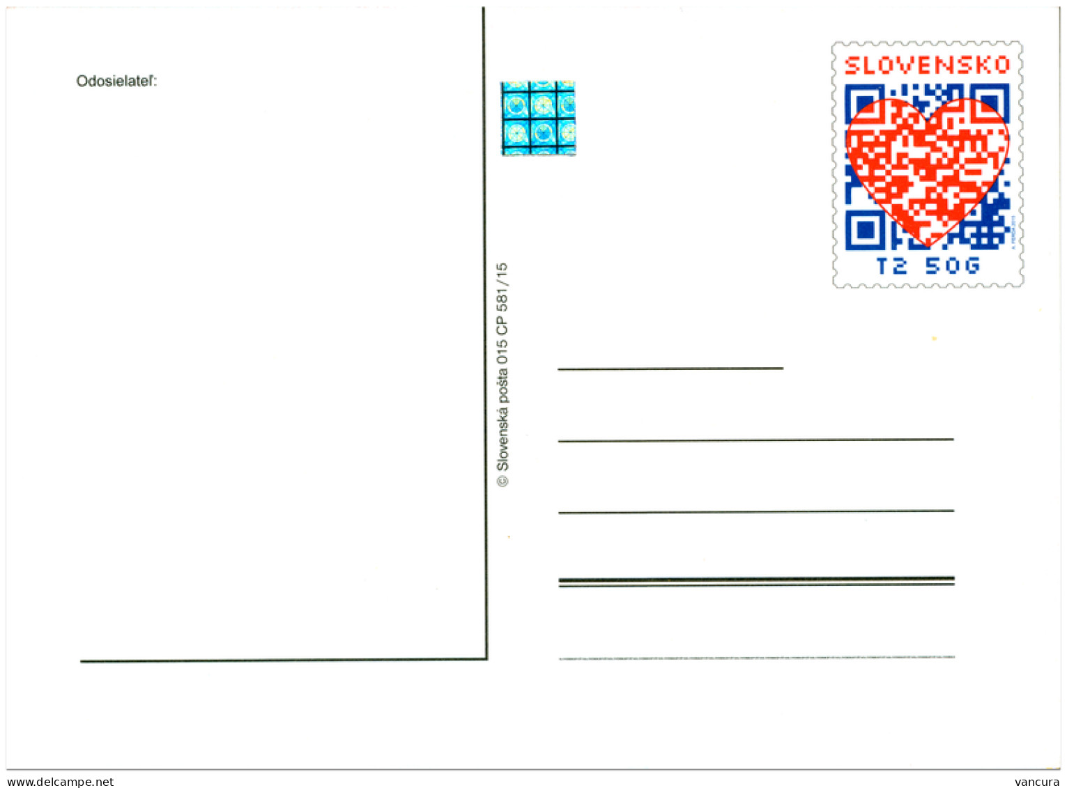 015 CPO 581/15 Slovakia St Valentine 2015 - Other & Unclassified