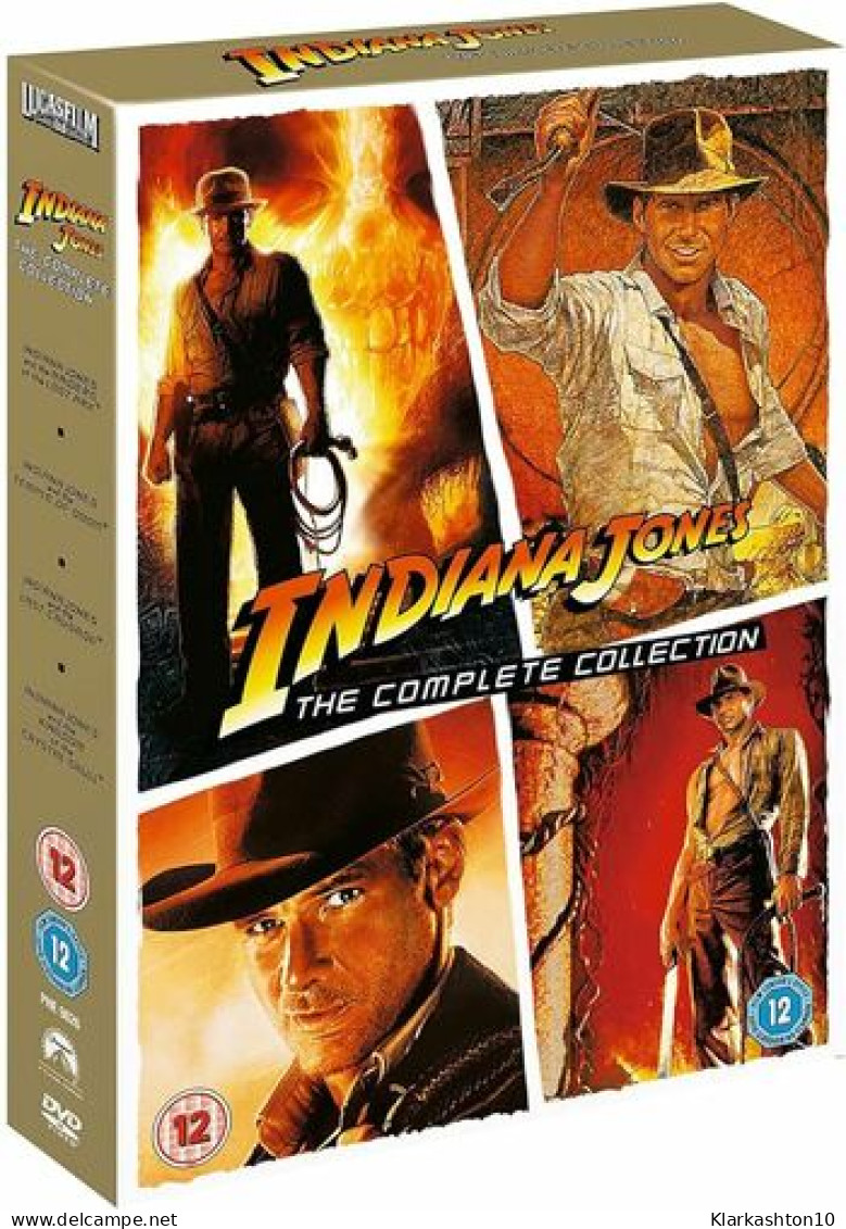 Coffret Collector Quadrilogie Indiana Jones 1 2 3 Et 4 [FR IMPORT] - Otros & Sin Clasificación