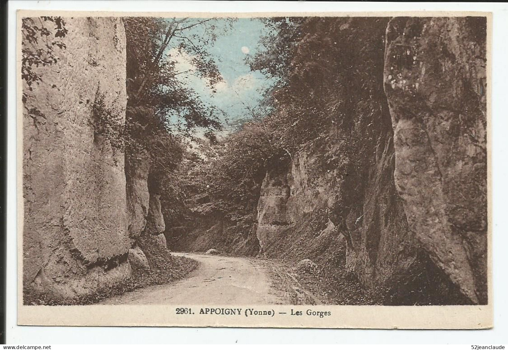 Les Gorges   1930-40    N° 2961 - Appoigny