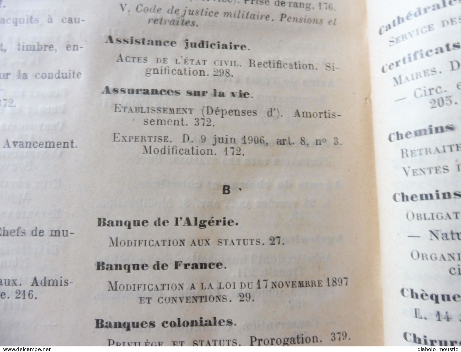 1912  RECUEIL des LOIS ,dont aussi sur les répression des fraudes  ; Etc