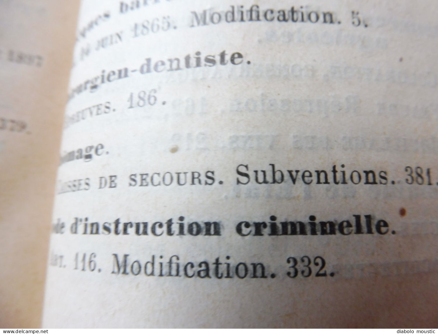 1912  RECUEIL des LOIS ,dont aussi sur les répression des fraudes  ; Etc