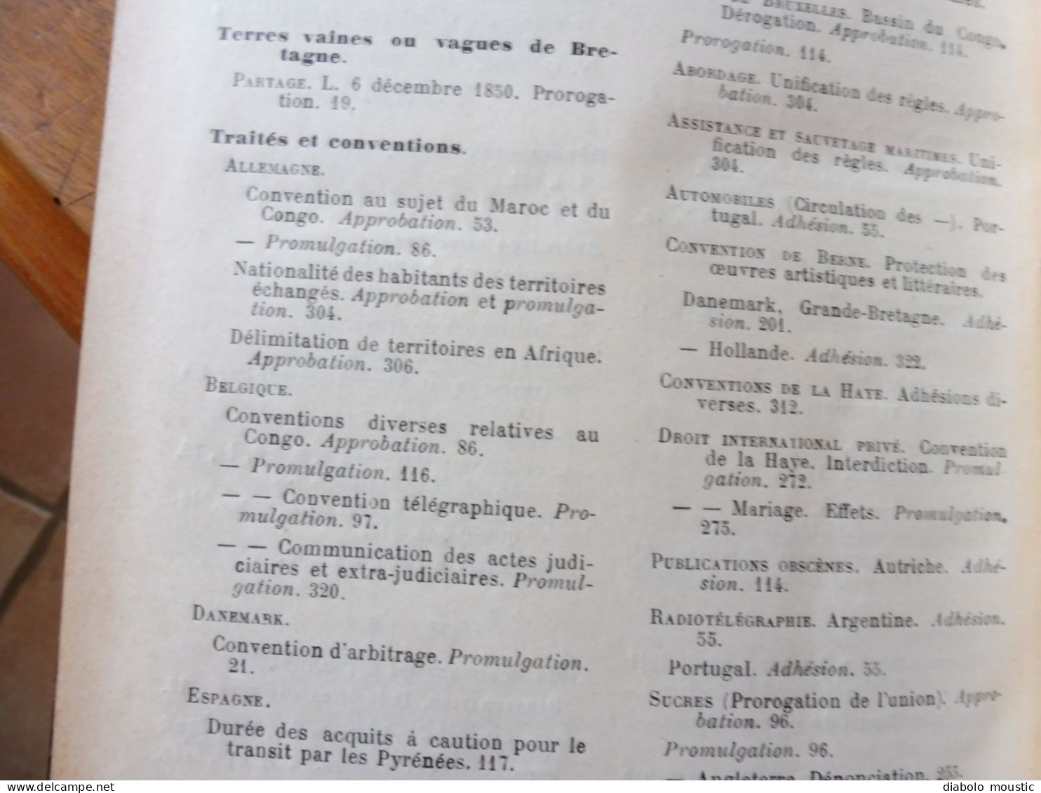 1912  RECUEIL des LOIS ,dont aussi sur les répression des fraudes  ; Etc