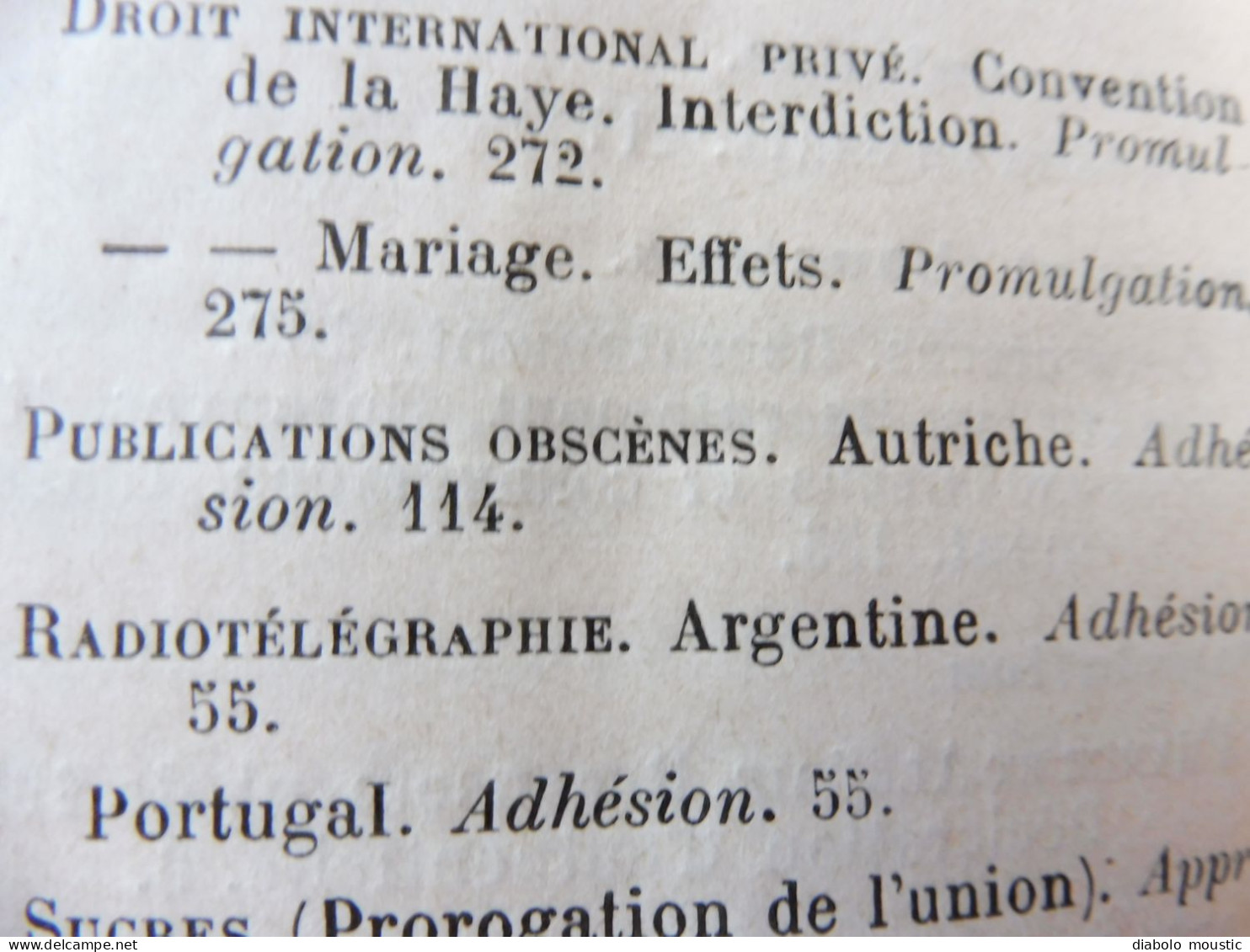 1912  RECUEIL des LOIS ,dont aussi sur les répression des fraudes  ; Etc