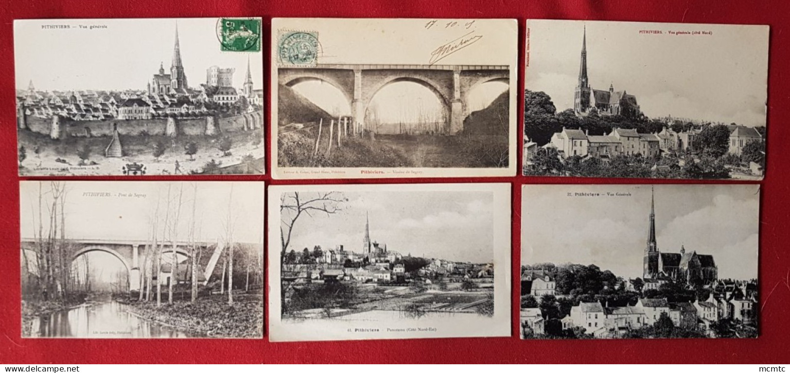 6 Cartes   -   Pithiviers    - (45 - Loiret    ) - Pithiviers