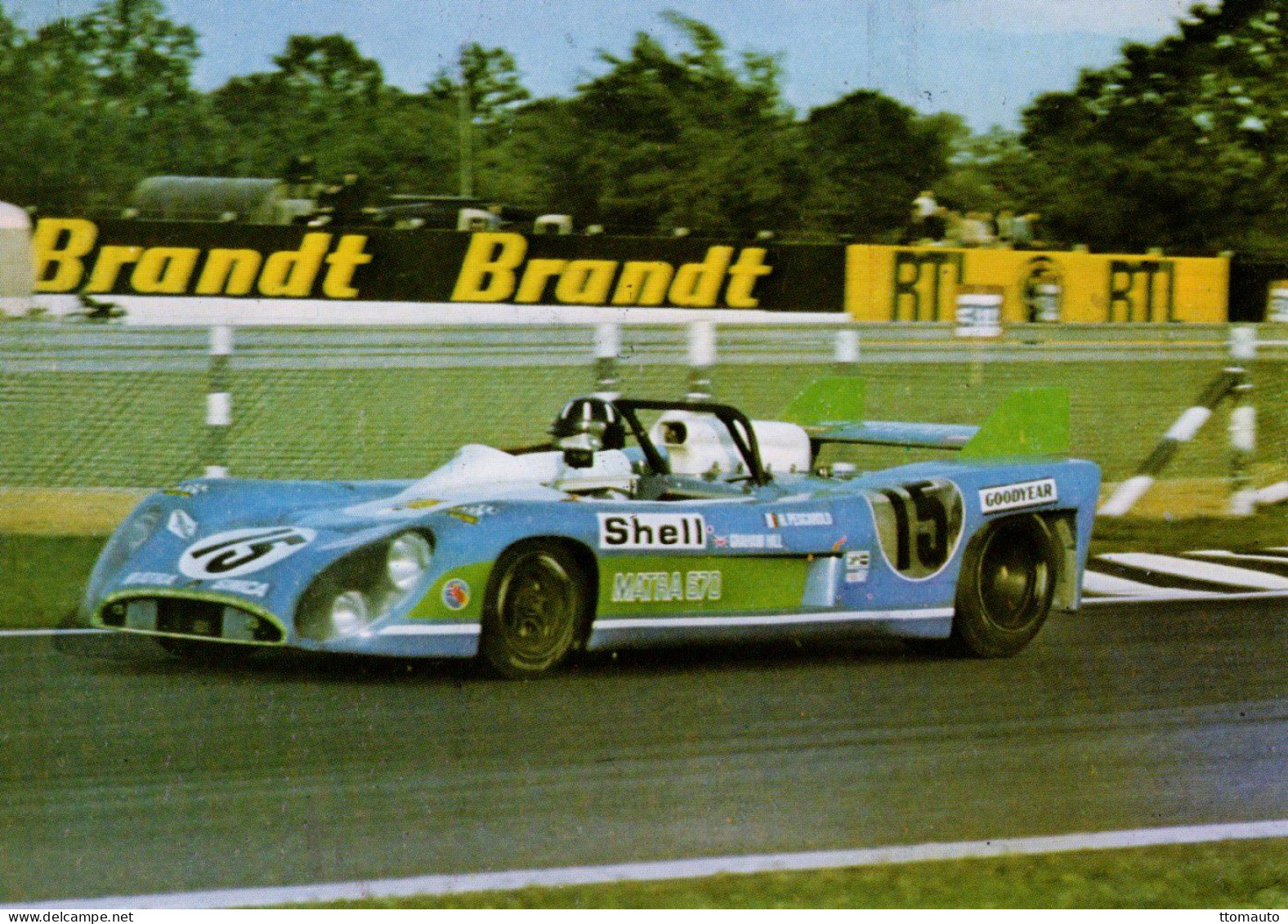 24 Heures Du Mans 1972 - Les Vainqueurs Pescarolo/Hill En Matra-Simca - CPM - Le Mans