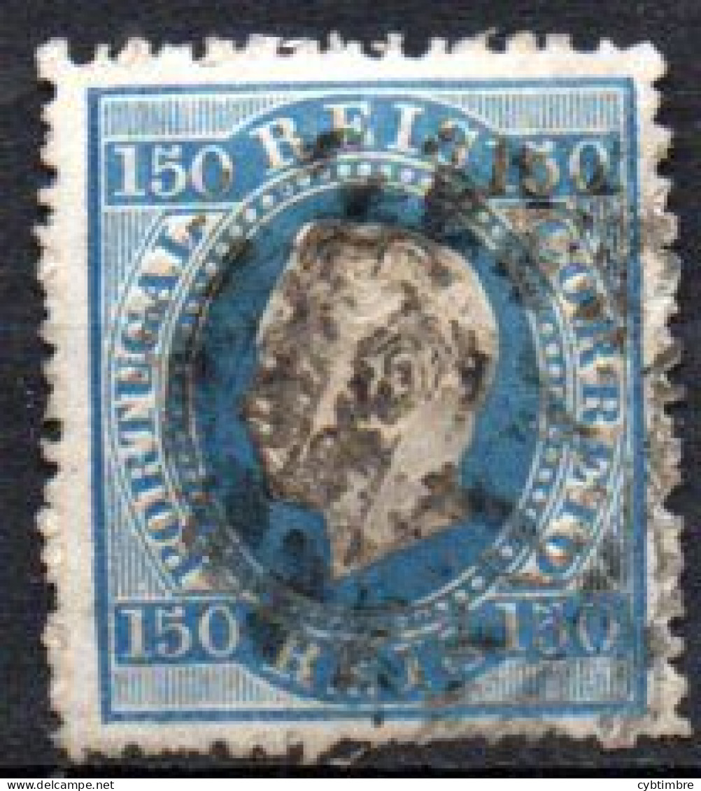 Portugal: Yvert N° 46B; Cote 340.00€ - Used Stamps