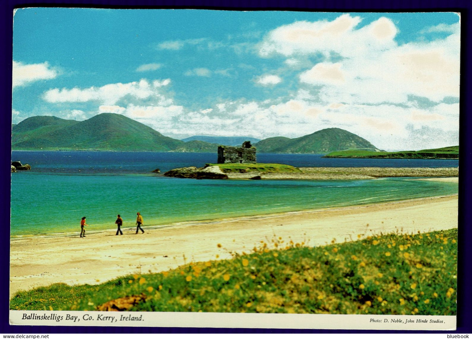 Ref 1642 - John Hinde Postcard - Ballinskelligs Bay - County Kerry Ireland - Kerry