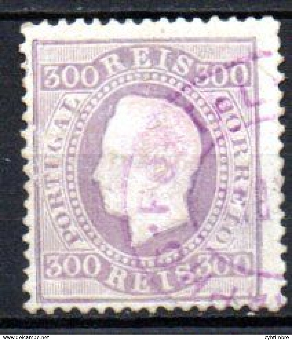 Portugal: Yvert N° 49A; Cote 170.00€ - Oblitérés