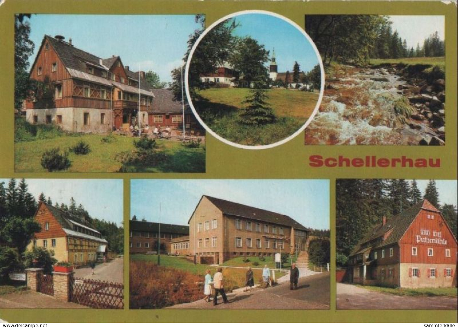 98168 - Altenberg-Schellerhau - U.a. Blick Zur Kirche - 1986 - Schellerhau