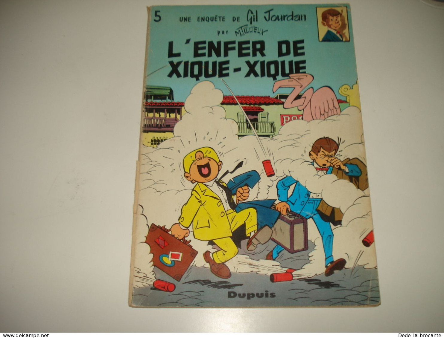 C54 / Gil Jourdan N° 5  " L'enfer De Xique-xique  " Réédition  1967 - Petit Prix - Gil Jourdan