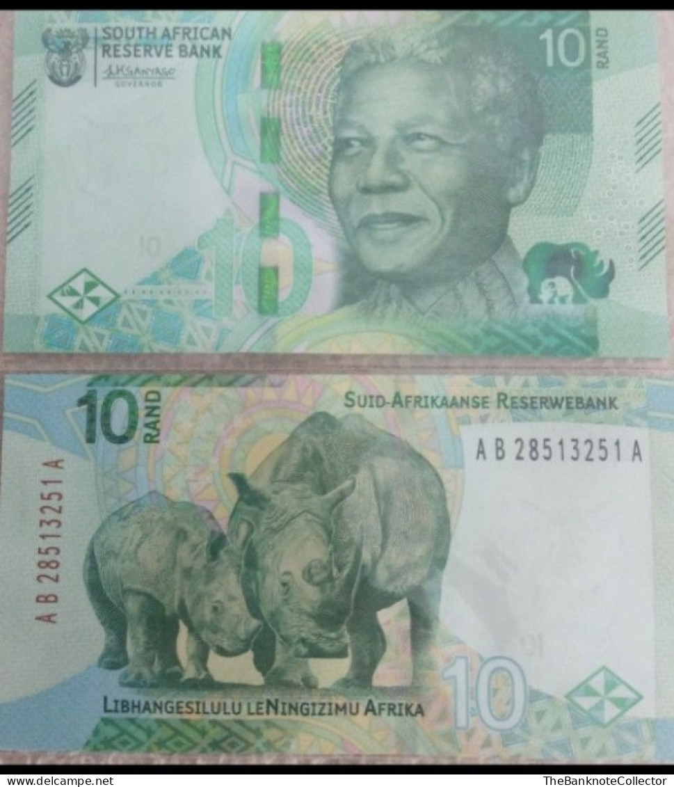 South Africa 10 Rands ND2023 P-148 UNC - Sudafrica