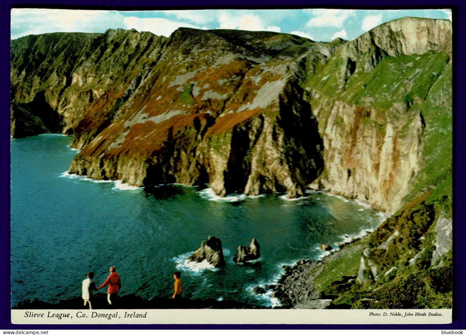 Ref 1642 - John Hinde Postcard - Slieve League - County Donegal Ireland - Donegal