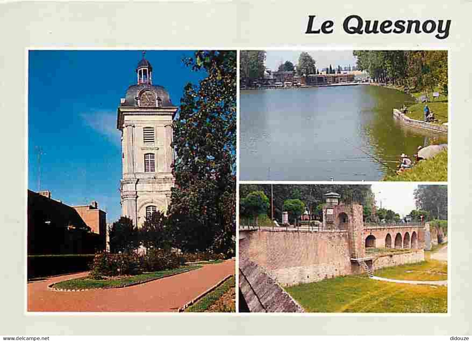 59 - Le Quesnoy - Multivues - Flamme Postale - CPM - Voir Scans Recto-Verso - Le Quesnoy