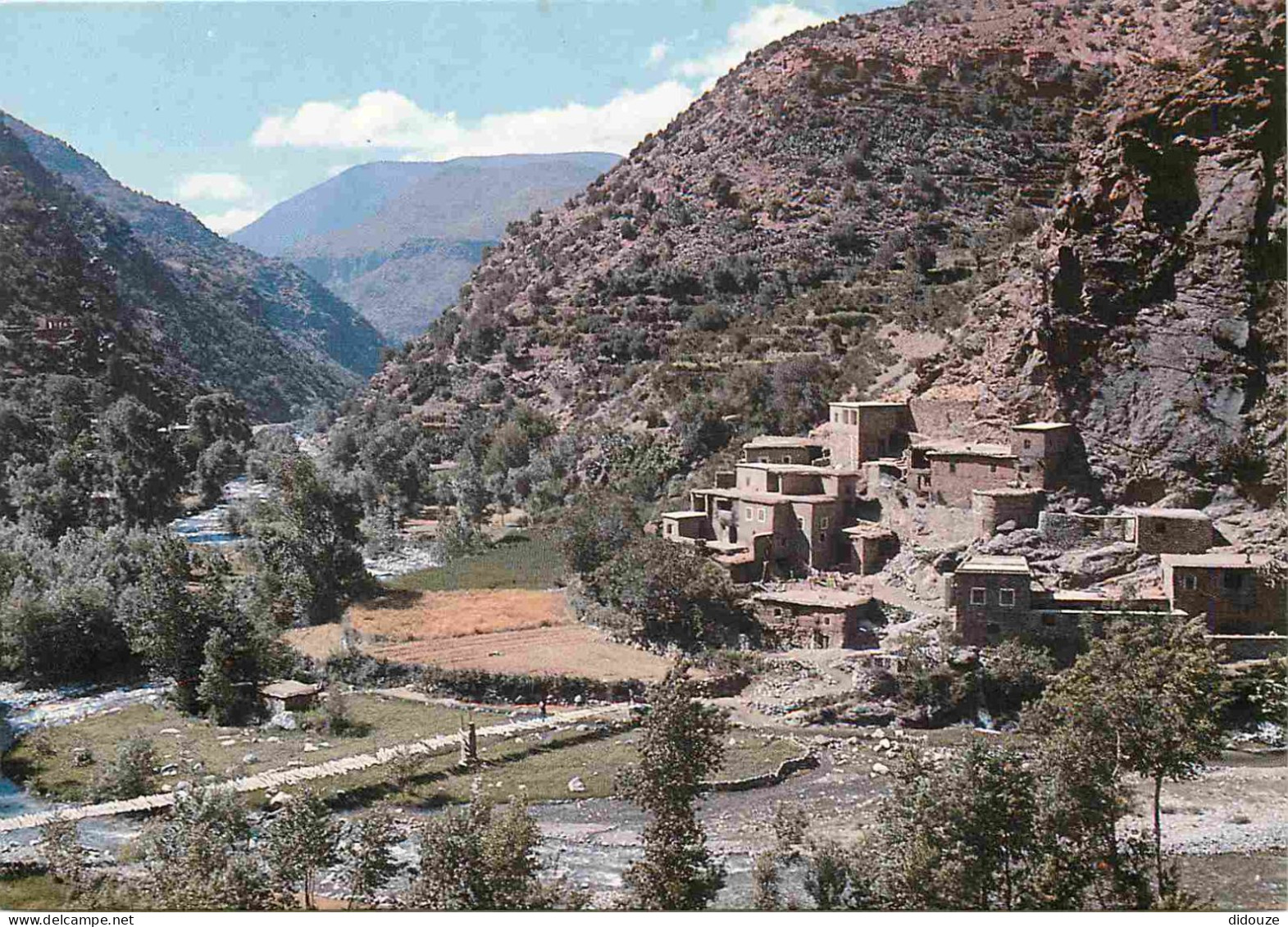 Maroc - Village Dans La Vallée De L'Ourika - CPM - Carte Neuve - Voir Scans Recto-Verso - Other & Unclassified