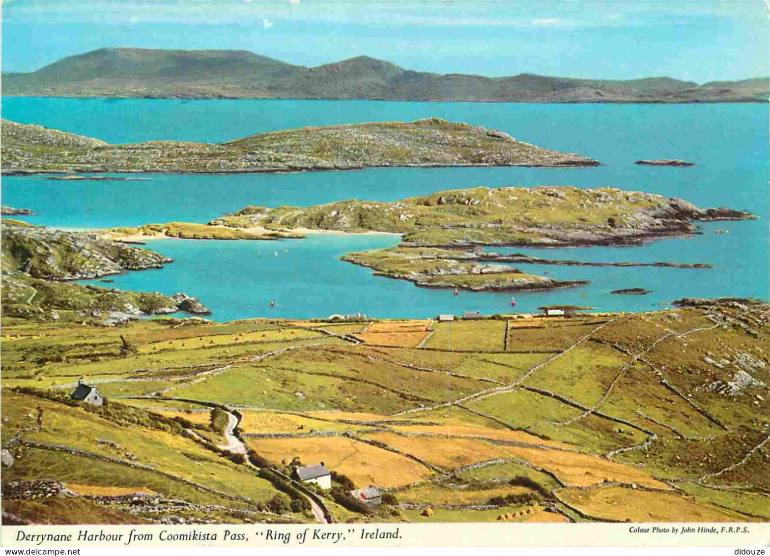 Irlande - Kerry - Ring Of Kerry - Derrynane Harbour From Coomikista Pass - CPM - Voir Scans Recto-Verso - Kerry