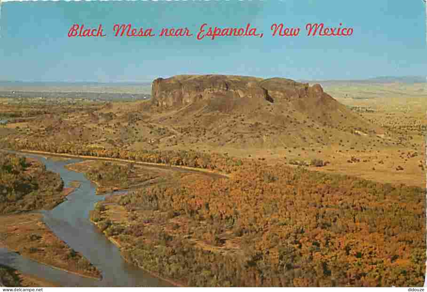 Etats Unis - The Black Mesa - A Familiar Landmark To Travelers In Northern New Mexico The Black Mesa Is Located In The R - Altri & Non Classificati