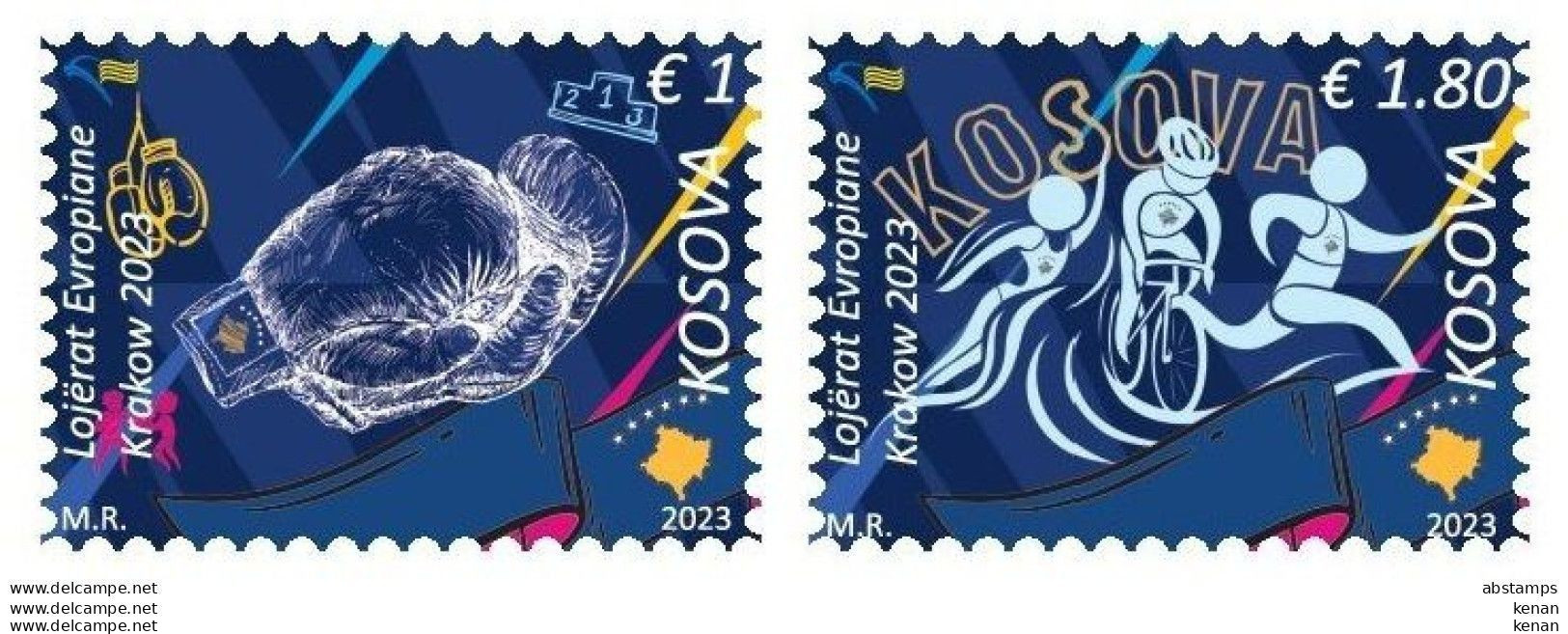 Kosovo,2023 ,The 3rd European Games - Krakow, Poland (MNH) - Kosovo