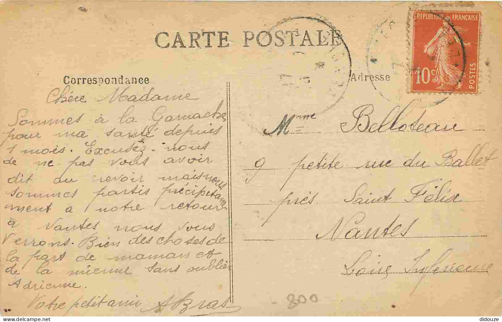 85 - Challans - Et Ses Environs - Une Maraichine - Correspondance - Animée - Femme - Folklore - Scène Et Types - CPA - V - Challans