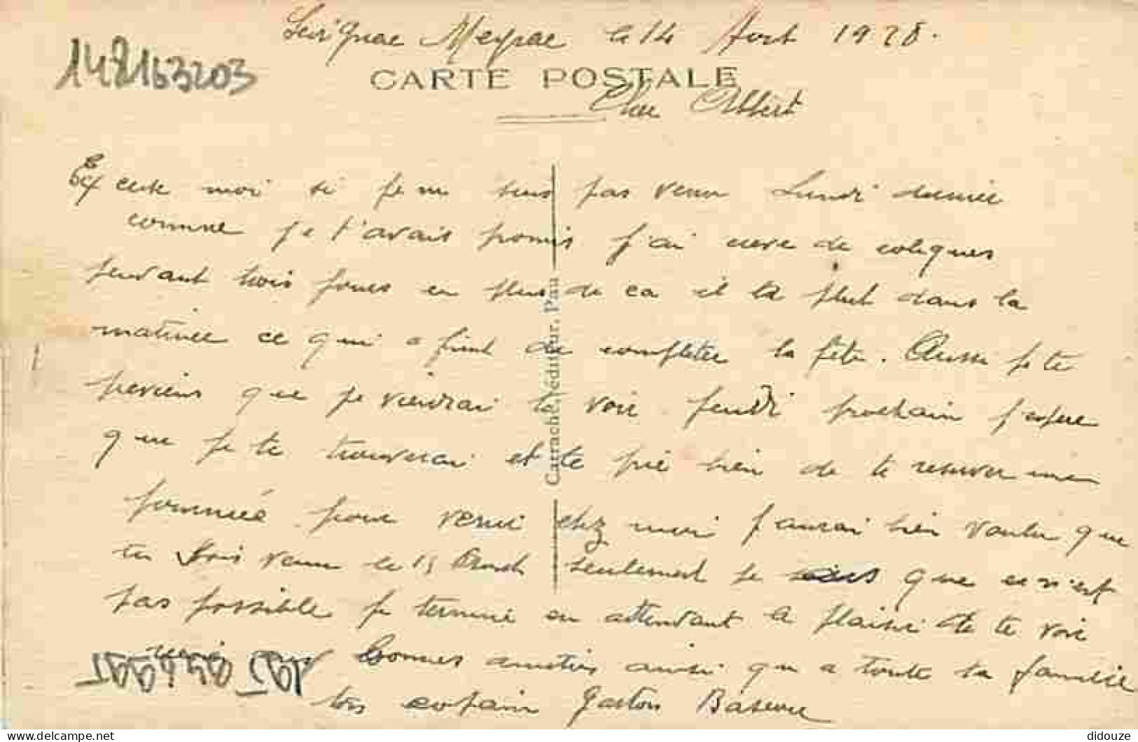 64 - Arudy - Vue Sur Arudy Et La Vallée - Correspondance - Voyagée En 1928 - CPA - Voir Scans Recto-Verso - Arudy