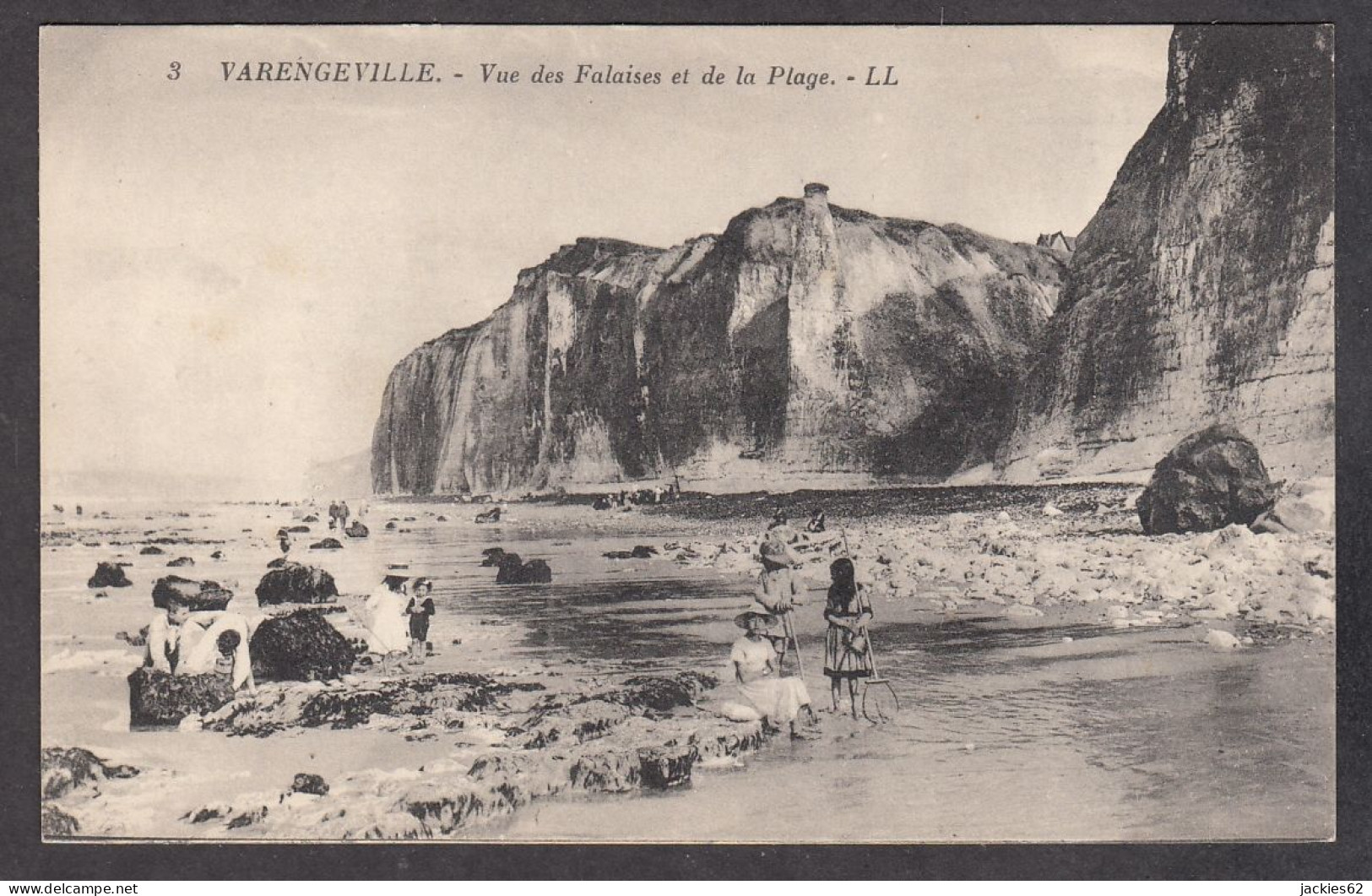 102763/ VARENGEVILLE, Vue Des Falaises Et De La Plage - Varengeville Sur Mer