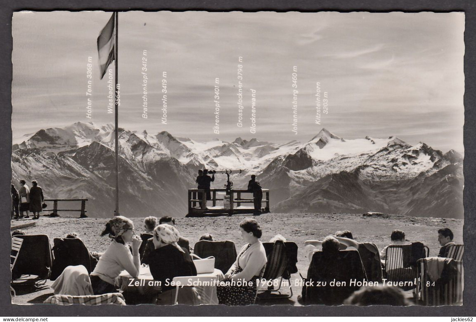 087928/ ZELL AM SEE, Schmittenhöhe, Blick Zu Den Hohen Tauern - Zell Am See