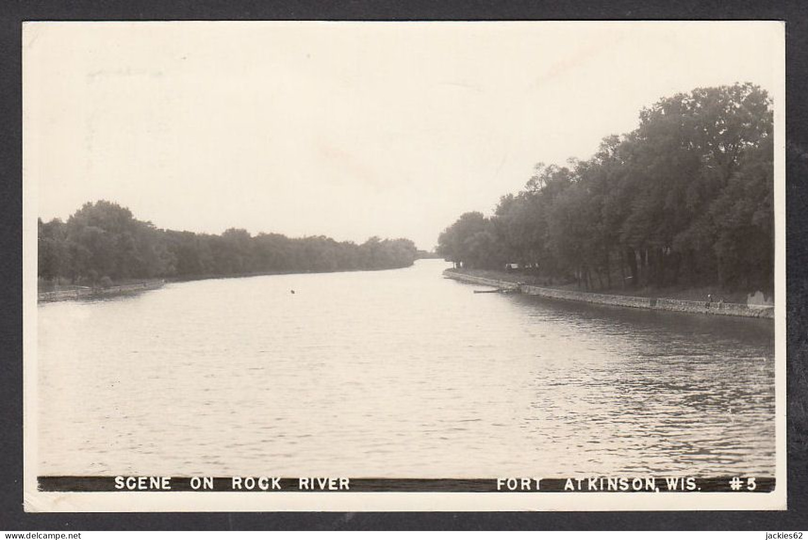 115239/ FORT ATKINSON, Scene On Rock River - Sonstige & Ohne Zuordnung