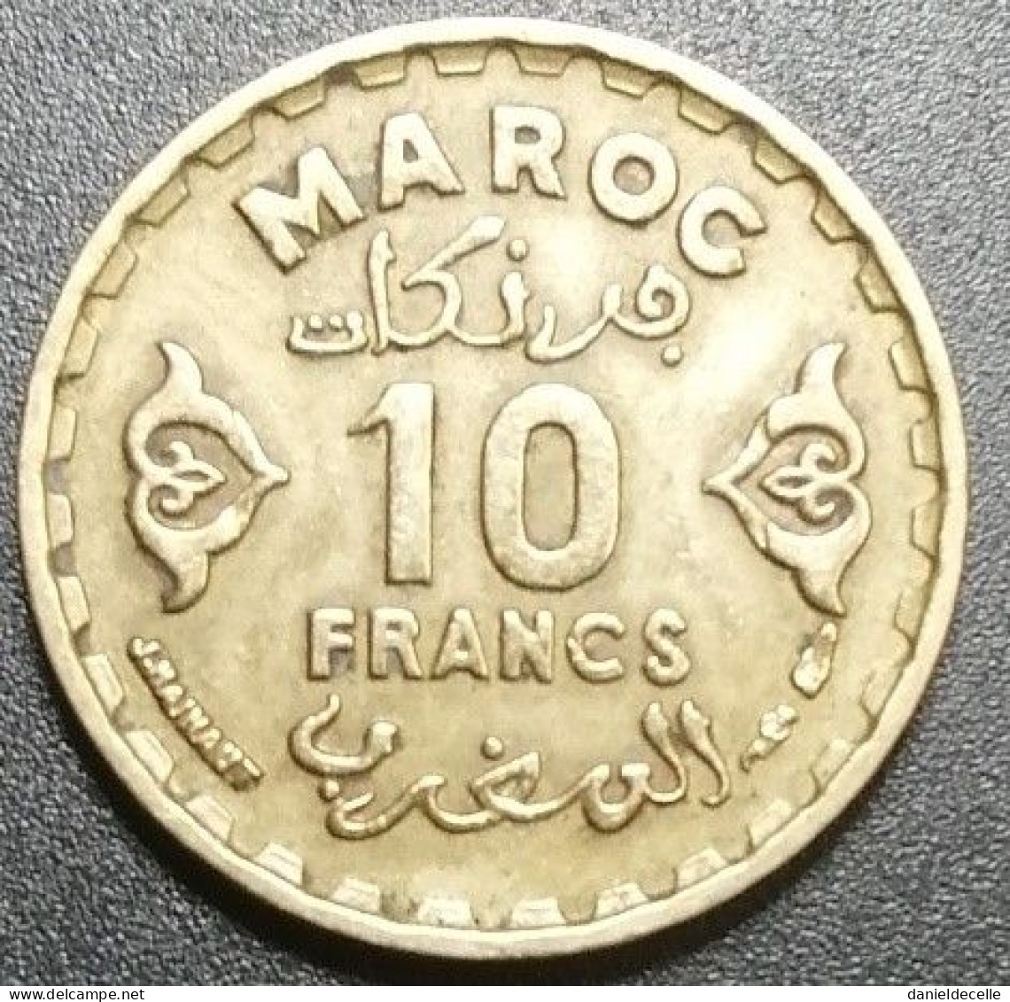 10 Francs Maroc 1371 (1952) SUP - Marocco