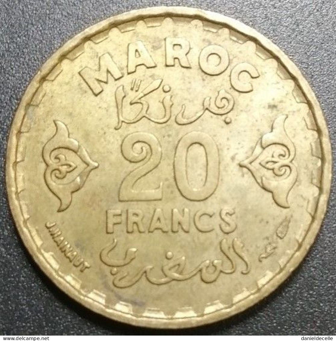 20 Francs Maroc 1371 (1952) SUP - Morocco