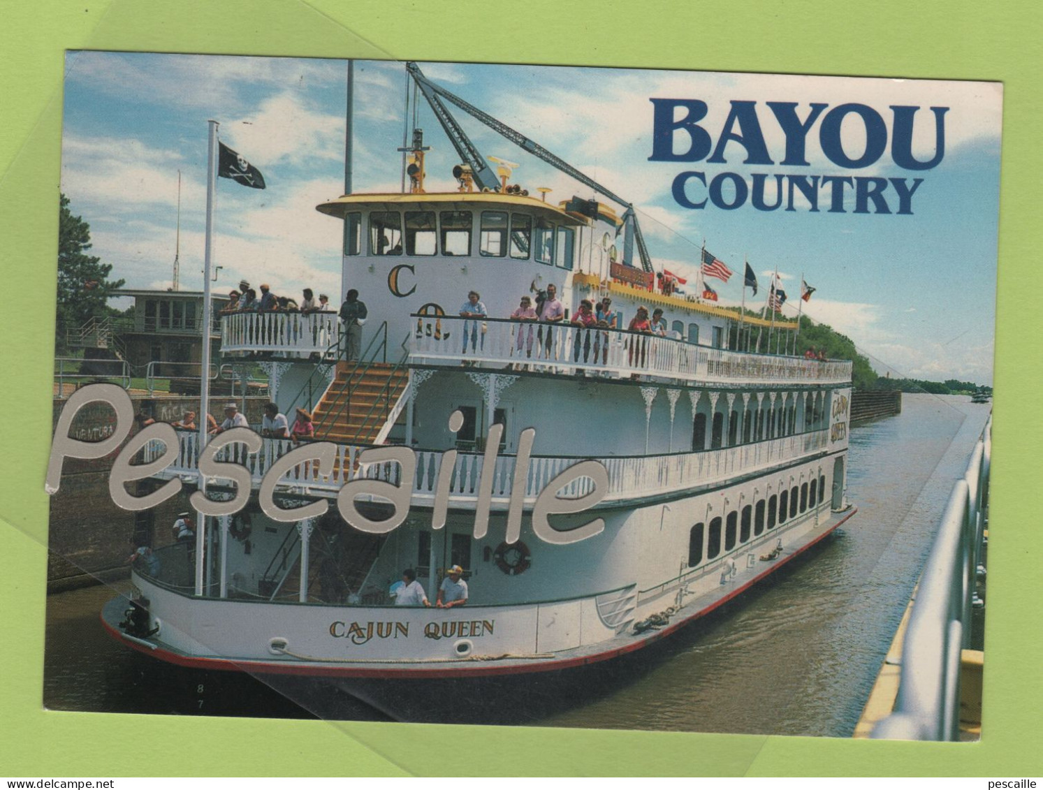 LA LOUISIANA - CP ANIMEE BAYOU COUNTRY - THE CAJUN QUEEN - PHOTO BY KEN RAVEILL / EXPRESS PUBLISHING Co NEW ORLEANS - New Orleans