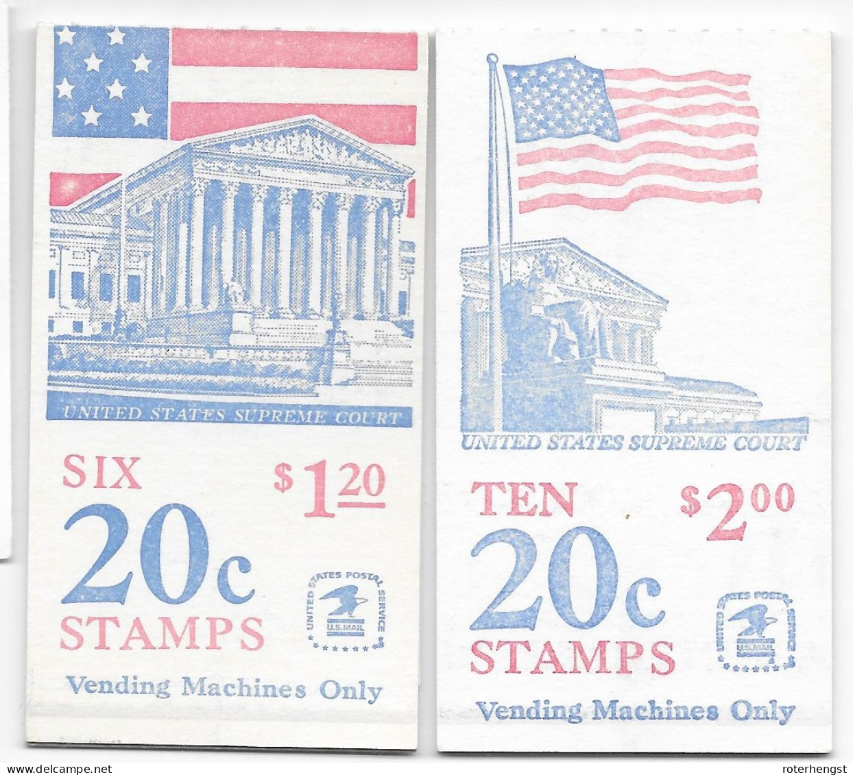 2 USA Booklets Mnh ** Sold Far Below Face Value - 1981-...