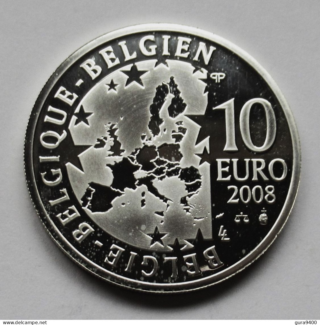 Belgie  10 Euro, 2008 Maurice Maeterlinck - Unclassified