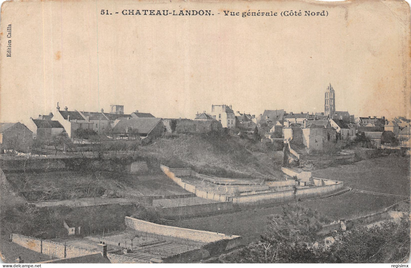 77-CHATEAU LANDON-N°T1086-G/0293 - Chateau Landon