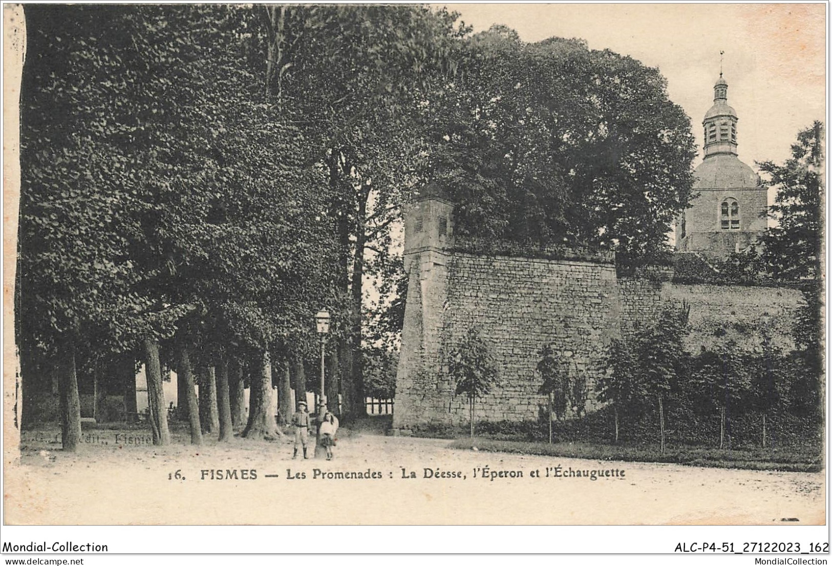 ALCP4-51-0382 - FISMES - Les Promenades - La Déesse - L'éperon Et L'échauguette  - Fismes