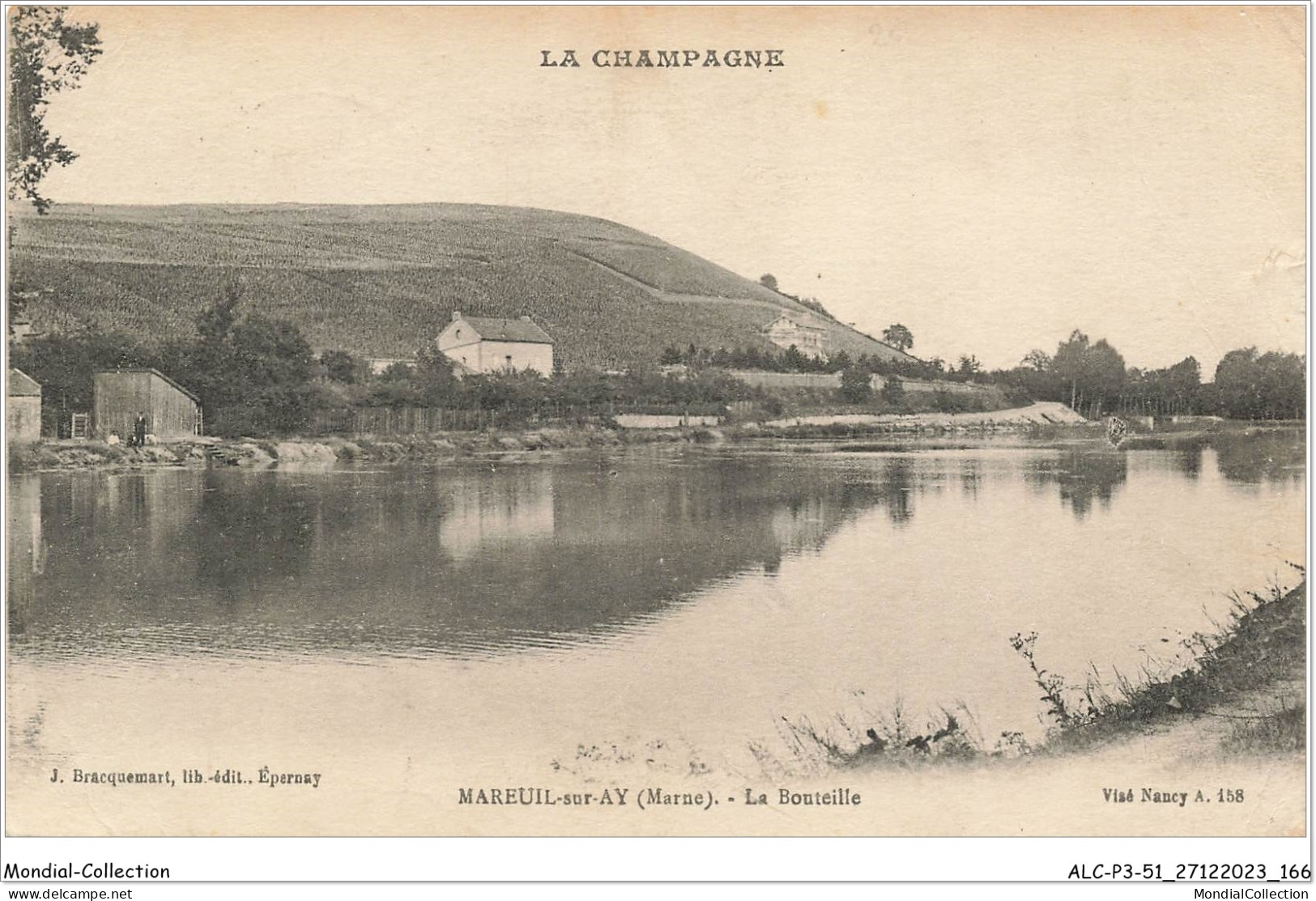 ALCP3-51-0284 - MAREUIL-SUR-AY - Marne - La Bouteille   - Mareuil-sur-Ay