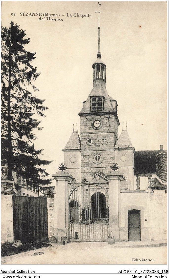 ALCP2-51-0185 - SEZANNE - Marne - La Chapelle De L'hospice  - Sezanne