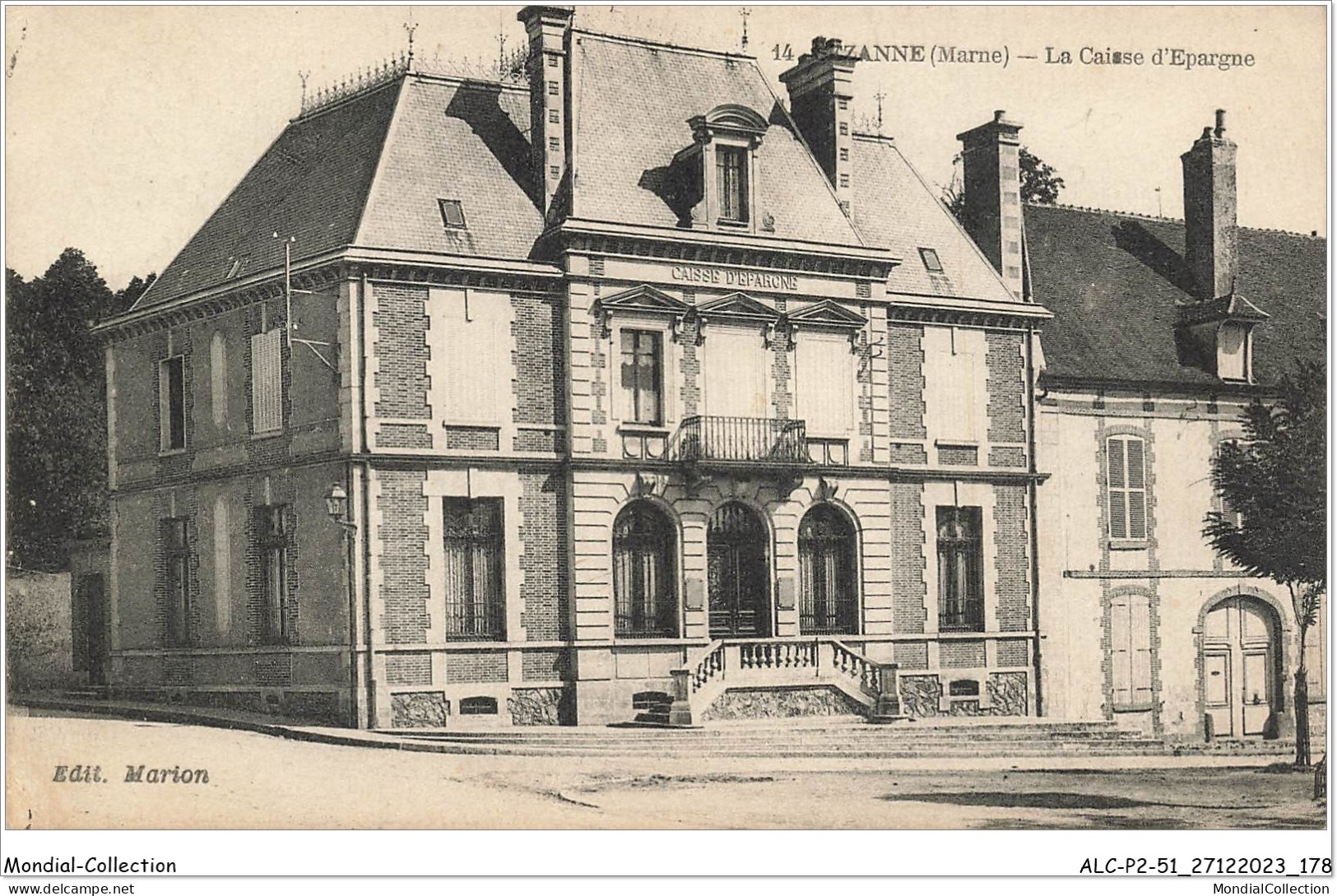 ALCP2-51-0190 - SEZANNE - Marne - La Caisse D'épargne  - Sezanne