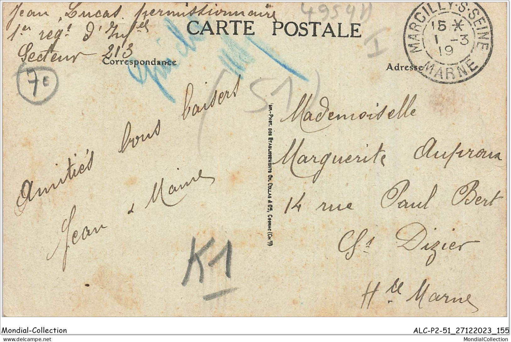 ALCP2-51-0178 - SEZANNE - Marne - Le Mail Des Cordeliers  - Sezanne