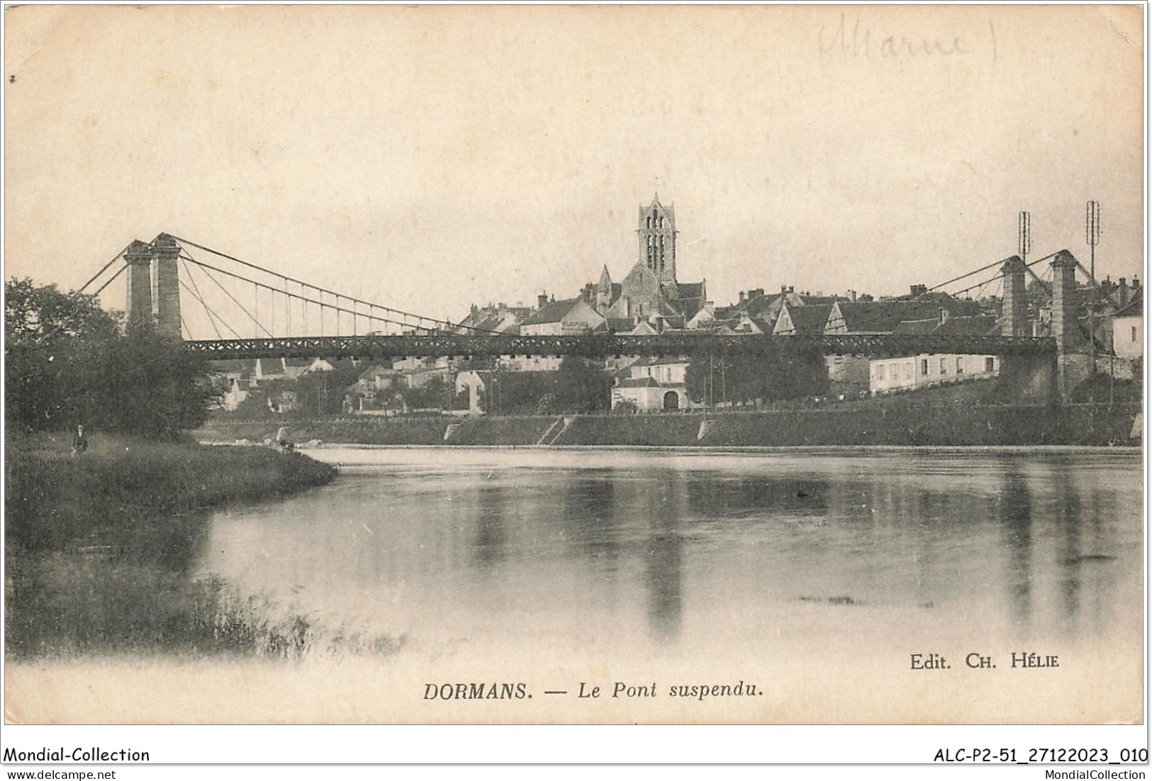 ALCP2-51-0106 - DORMANS - Le Pont Suspendu  - Dormans