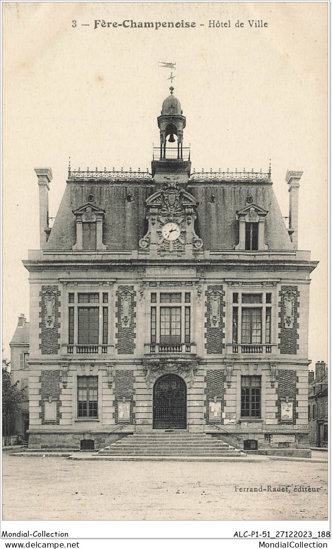 ALCP1-51-0095 - FERE-CHAMPENOISE - Hôtel De Ville  - Fère-Champenoise