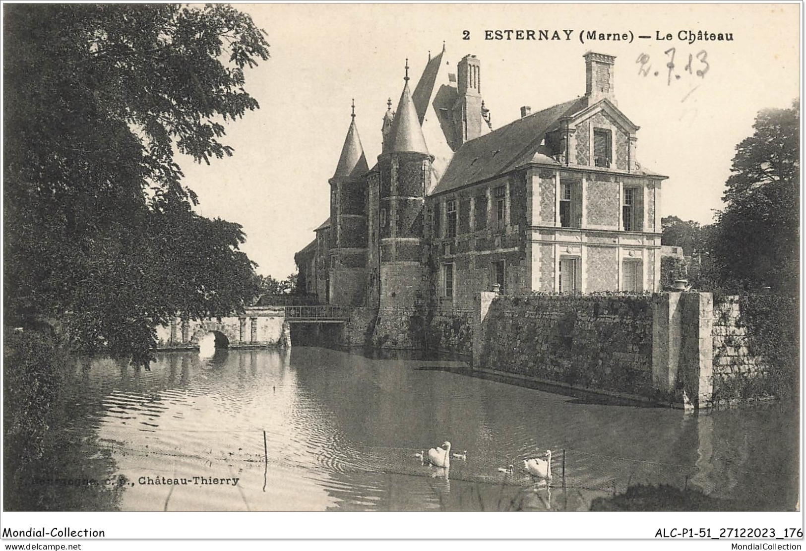 ALCP1-51-0089 - Esternay - Marne - Le Château  - Esternay