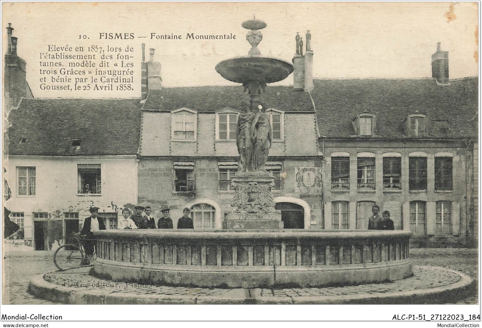 ALCP1-51-0093 - FISMES - Fontaine Monumentale  - Fismes