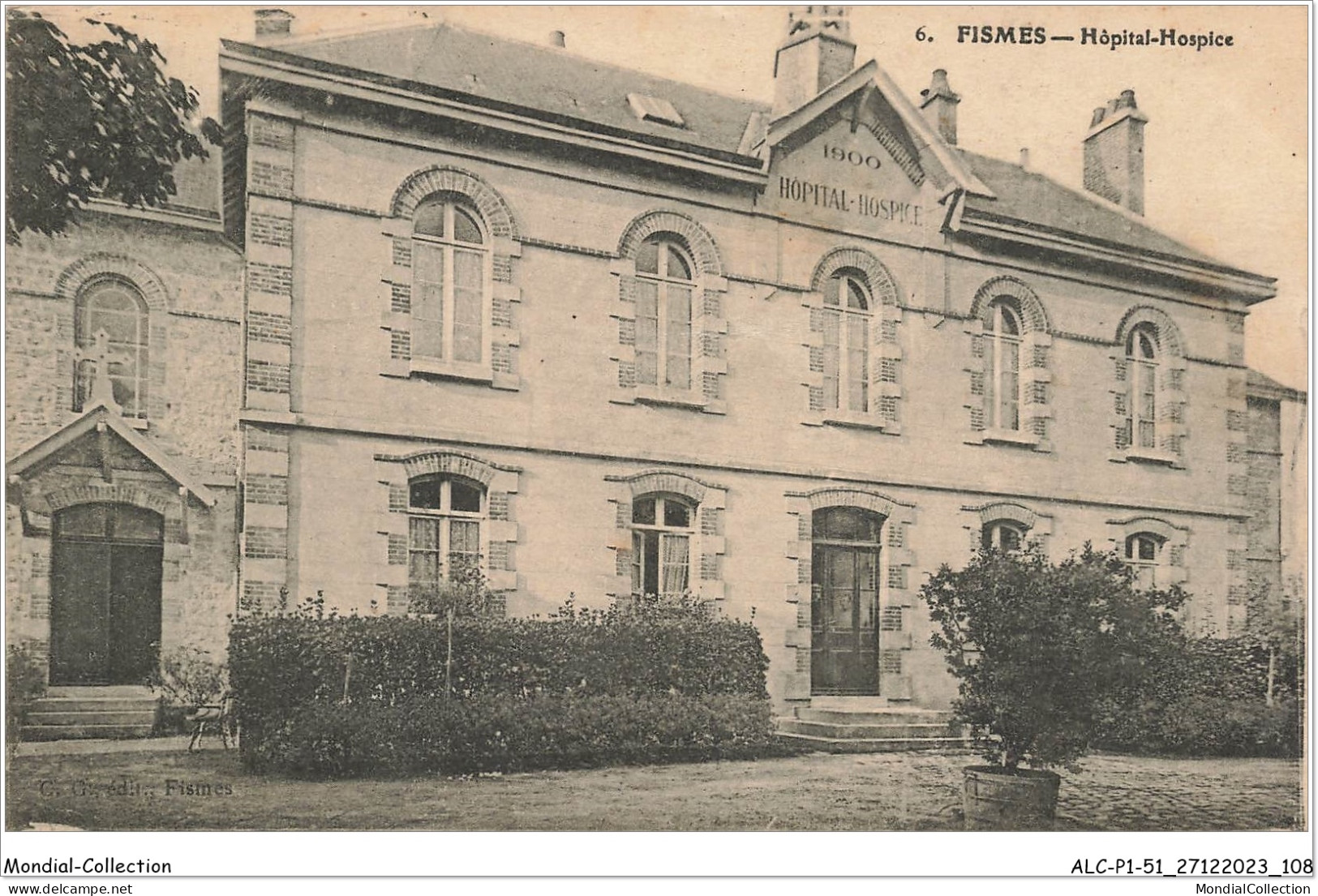 ALCP1-51-0055 - FISMES - Hopital-hospice - Fismes